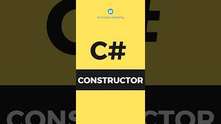 Constructor in C  csharp shorts [upl. by Ahsrav]