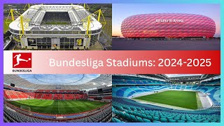 Bundesliga Stadiums 20242025 [upl. by Harlan586]