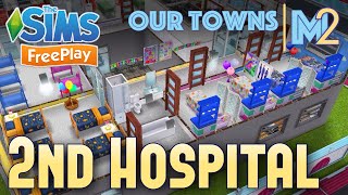 Sims FreePlay  2nd Hospital Original Design [upl. by Ainesell]