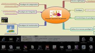 carte conceptuelle sur les grands courants de pensée infirmière [upl. by Oicnanev]