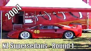 2004 NZ Supersedans  Round 1 [upl. by Sheline]