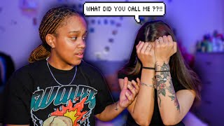 CALLING MY GIRLFRIEND ANOTHER GIRLS NAME PRANK she cried [upl. by Farmelo815]