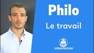 Le travail  Philosophie  Terminale  Les Bons Profs [upl. by Kenlee]