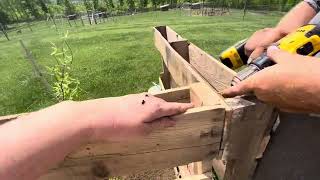 Deer Farm Adventures Planting Weeping Willows [upl. by Hoffarth]