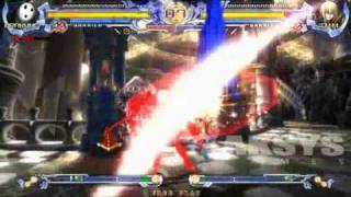 BlazBlue Arakune Vs Jin AKSYS Match [upl. by Sirromaj]