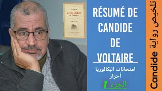 Resumé de Candide de Voltaire 1ère partie Bac libre 2022 تلخيص رواية Candide بكالوريا أحرار [upl. by Nike]