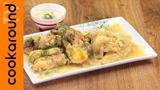 Pollo alla birra e cipolle  Ricetta secondi carne [upl. by Iznekcam]