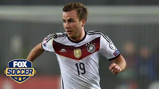 Gotze gives Germany early 10 lead  FOX SOCCER [upl. by Staal]