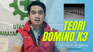 TEORI DOMINO K3  BAGAIMANA MELIHAT KECELAKAAN DARI PENYEBABNYA [upl. by Assil]