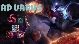 Theorycrafting an Optimal AP Varus Mid Build for S14 Varus vs Ekko [upl. by Roxana]