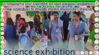 A wonderful and beautiful art and science exhibition was organized in Sophia Senior Secondary School [upl. by Syl530]