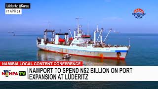 Namport to spend N2 billion on port expansion at Lüderitz [upl. by Dhu]