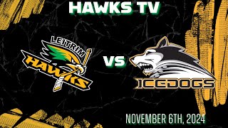 Hawks vs Icedogs Nov 6 [upl. by Akeirahs]