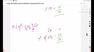 Organometallic Compounds  Coordination compounds18 Electron RulePart3ExamplesKannada [upl. by Miarzim]