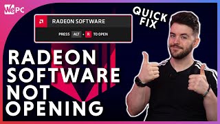 How to fix AMD RADEON Software Not Opening on Windows [upl. by Edla]