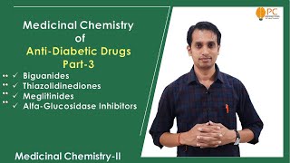 Antidiabetic Drugs Medicinal Chemistry Part 3 Biguanide Thiazolidinediones amp Meglitinides [upl. by Dorey]