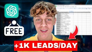 How To Get FREE Leads Using ChatGPT in 2024 [upl. by Herates589]