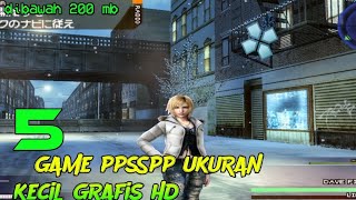 5 game ppsspp ukuran kecil grafis hd link mediafire [upl. by Ivette]