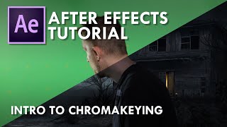 After Effects Tutorial  Intro to Chromakeying [upl. by Yorke156]