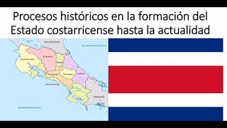 Historia de Costa Rica división del Estado [upl. by Lashoh117]