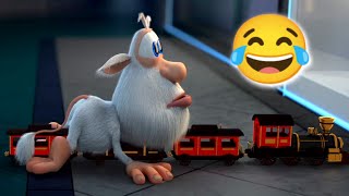 Booba 🚂 Travel by train 🚃 Episode  Funny cartoons for kids  BOOBA ToonsTV [upl. by Leibrag]