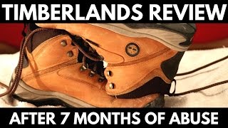 Timberlands after 7 months of wear  A product review [upl. by Kaye976]