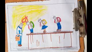 Teachers day special  How to make easy drawing of teachers day special step by step [upl. by Thacher]