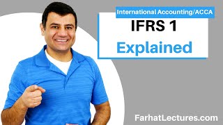 IFRS 1  IAS 1 International Financial Reporting Standard 1 International Accounting Course [upl. by Goldberg]