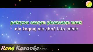 Wojciech Gąsowski  Zielone wzgórza nad Soliną karaoke  RemiKaraokecom [upl. by Atterual]