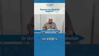 Asasnya Berdosakah Kedekut  Dr Idris Sulaiman [upl. by Icats]