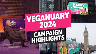 Veganuary 2024 Campaign Highlights 🎉 [upl. by Tammany887]