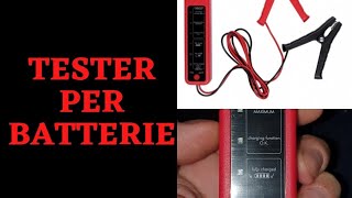 TESTER PER BATTERIE AUTO E MOTO DELLA LIDL [upl. by Bikales]