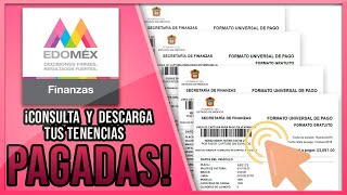 Como checar tenencias del Estado de mexico 2023 ACTUALIZADO  Descarga tus tenencias pagadas [upl. by Cyprian]