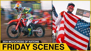 Friday Scenes  2024 Motocross of Nations [upl. by Maya474]