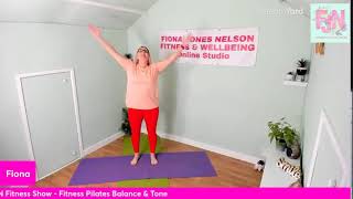 FJN Fitness Show Fitness Pilates Balance amp Tone [upl. by Wyne675]