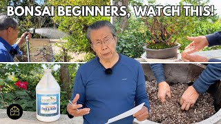 All About Watering Soil amp Fertilizing for Bonsai Beginners [upl. by Eico646]