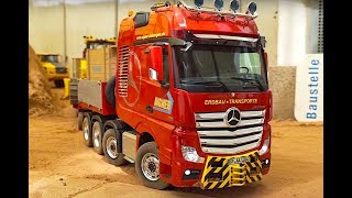 AWESOME HEAVY HAULAGE RC TRUCK MERCEDES BENZ 8x8  ScaleART [upl. by Osugi575]