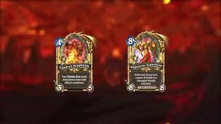 Hearthstone Fandral Staghelm Ragnaros Lightlord Theme Firelands  Druids of the Flame [upl. by Annaed45]