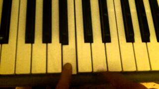 Bombs over Baghdad B O B piano tutorial [upl. by Fabian]