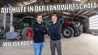 Aushilfe in der Landwirtschaft 🌾  Wie ist das  LU Göbel  AgrarNils [upl. by Vernita]