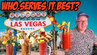 We Ranked The 10 MOST POPULAR BLOODY MARYS On The Strip Las Vegas EPIC Cocktail Crawl [upl. by Noxid488]