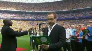 Abide With Me  Alfie Boe and FA Cup Fans Choir [upl. by Ococ]