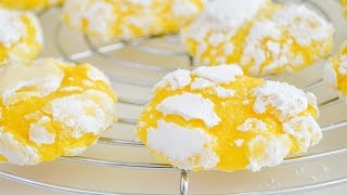 Galletas Craqueladas de Limón 🍋 🍋  Tan Dulce [upl. by Oakes]