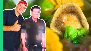 Presidential Food Tour Duterte’s Favorite Carendaria and the MOST UNIQUE food in Davao [upl. by Einaeg]