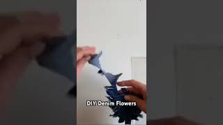 DIY Recycled Denim Flowers [upl. by Tore]