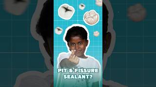 what is Pit amp Fissure Sealant🤔 dental dentalcare pitandfissurelearning education [upl. by Aivatnuhs939]