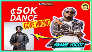 He paid 50k to Kuami Eugene for dance lesson but this happened [upl. by Dnalor]