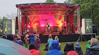 Görlitz Picknickkörbe Platzregen gute Laune beim ViaThea  LAUSITZWELLE [upl. by Horwitz]