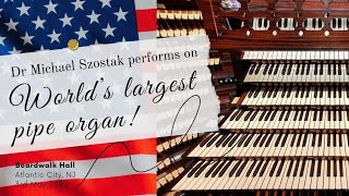 Bachs Passacaglia in C Minor BWV 582 on the worlds largest organ  Dr Michał Szostak organ [upl. by Odlavu]