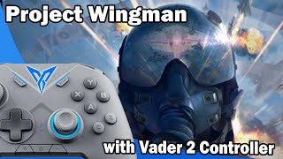 Project Wingman  Motion control with Flydigi Vader 2 gamepad featuring reWASD remapper [upl. by Delinda524]